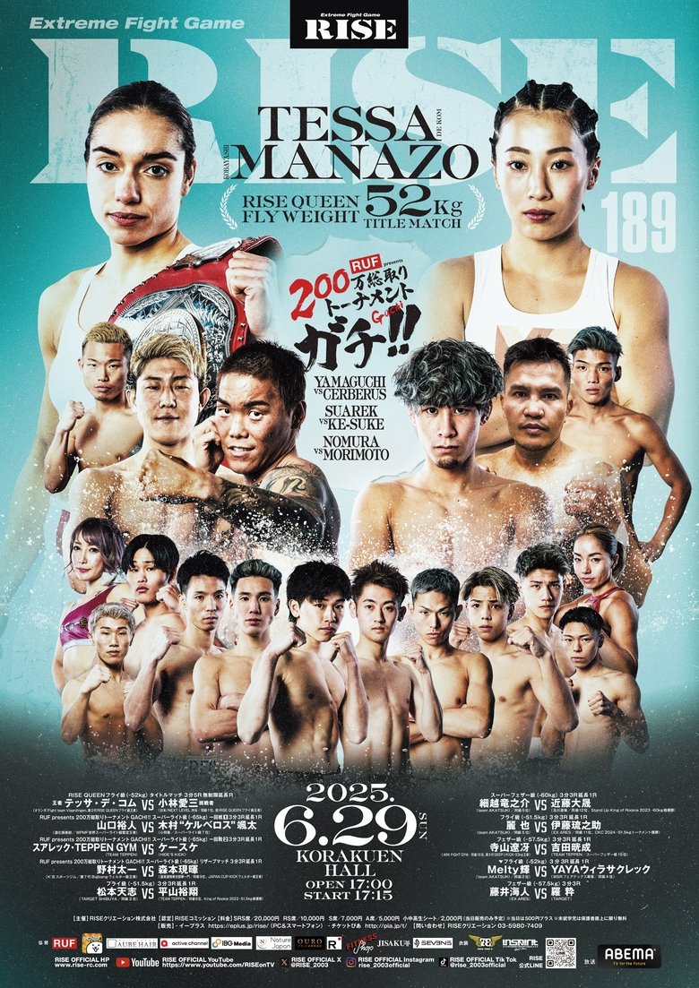 Poster of RISE 189