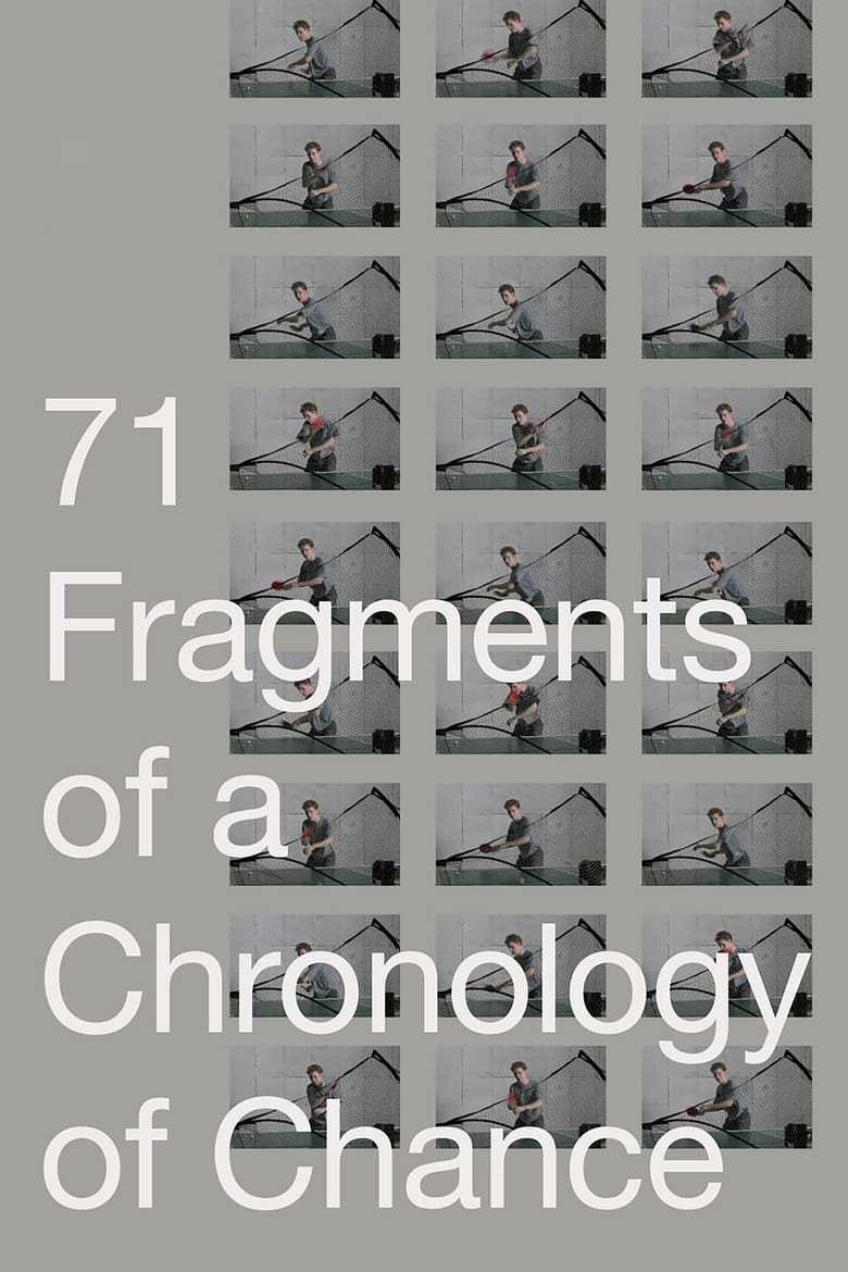Poster of 71 Fragments of a Chronology of Chance