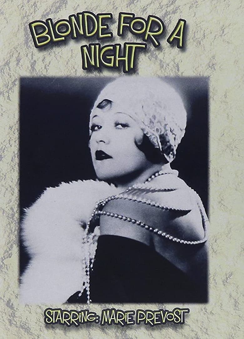 Poster of A Blonde for a Night