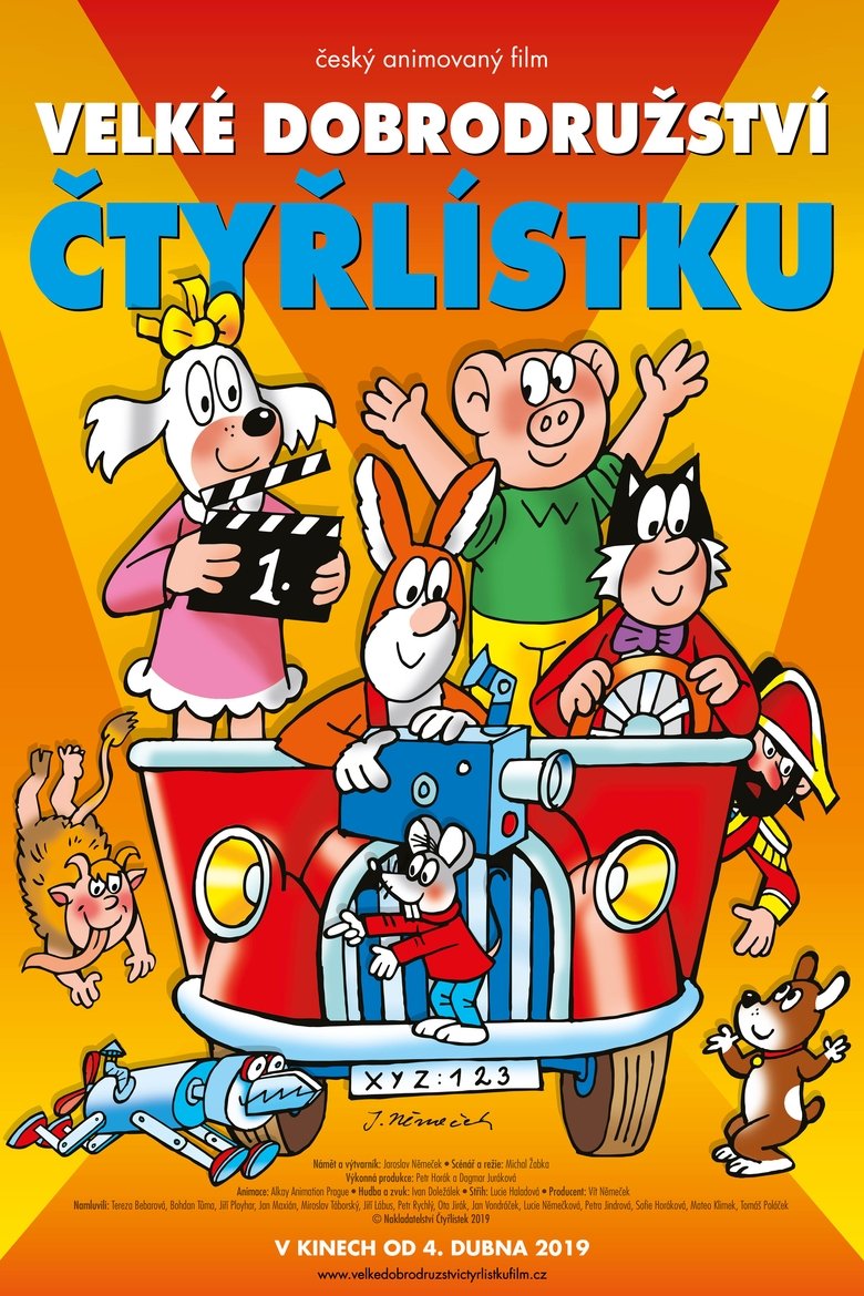 Poster of Velké dobrodružství Čtyřlístku