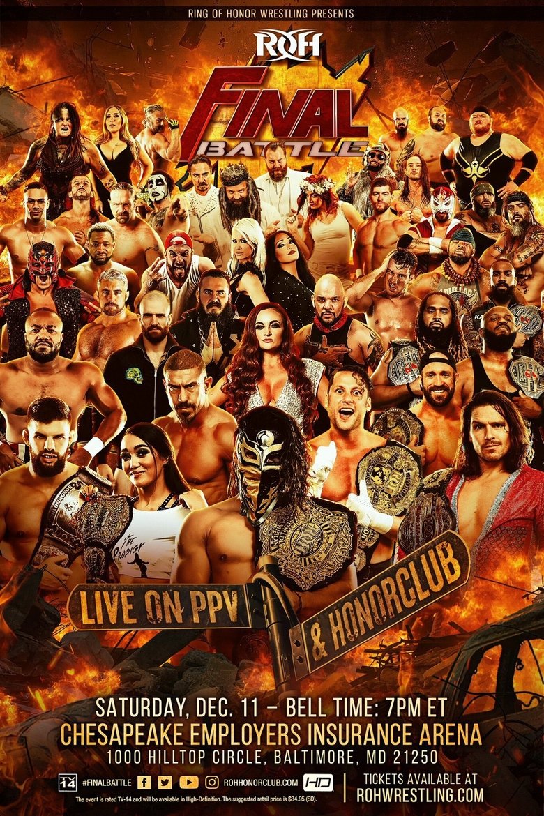 Poster of ROH: Final Battle 2021
