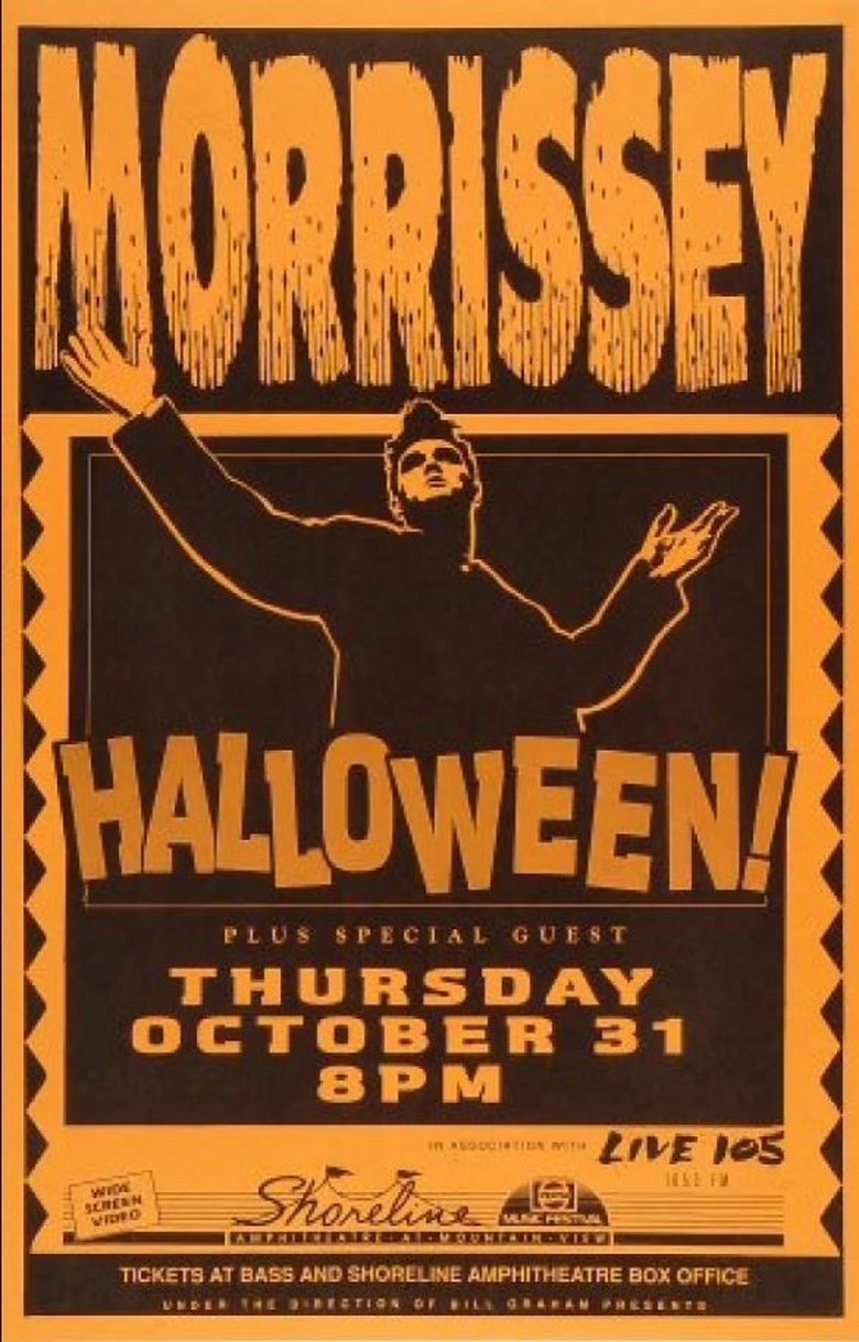 Poster of Morrissey - Live at the Shoreline Amphitheatre