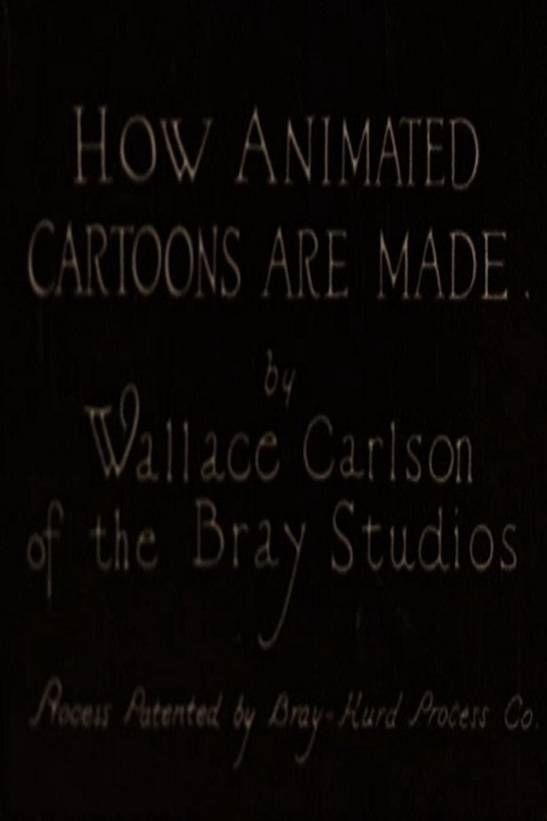 Poster of How Animated Cartoons Are Made