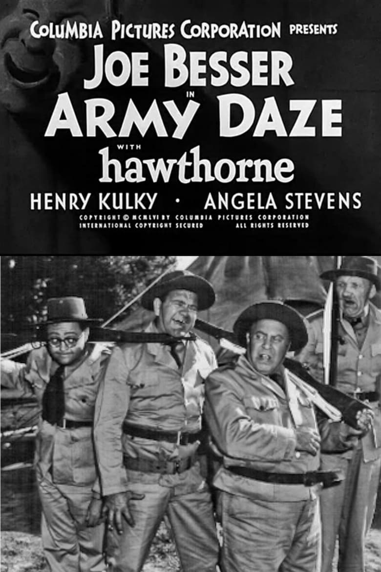 Poster of Army Daze