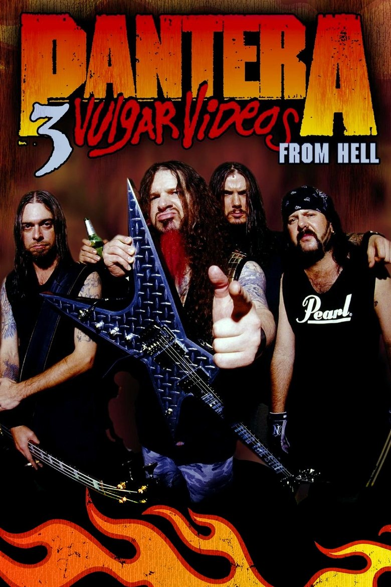 Poster of Pantera - 3 Vulgar Videos From Hell