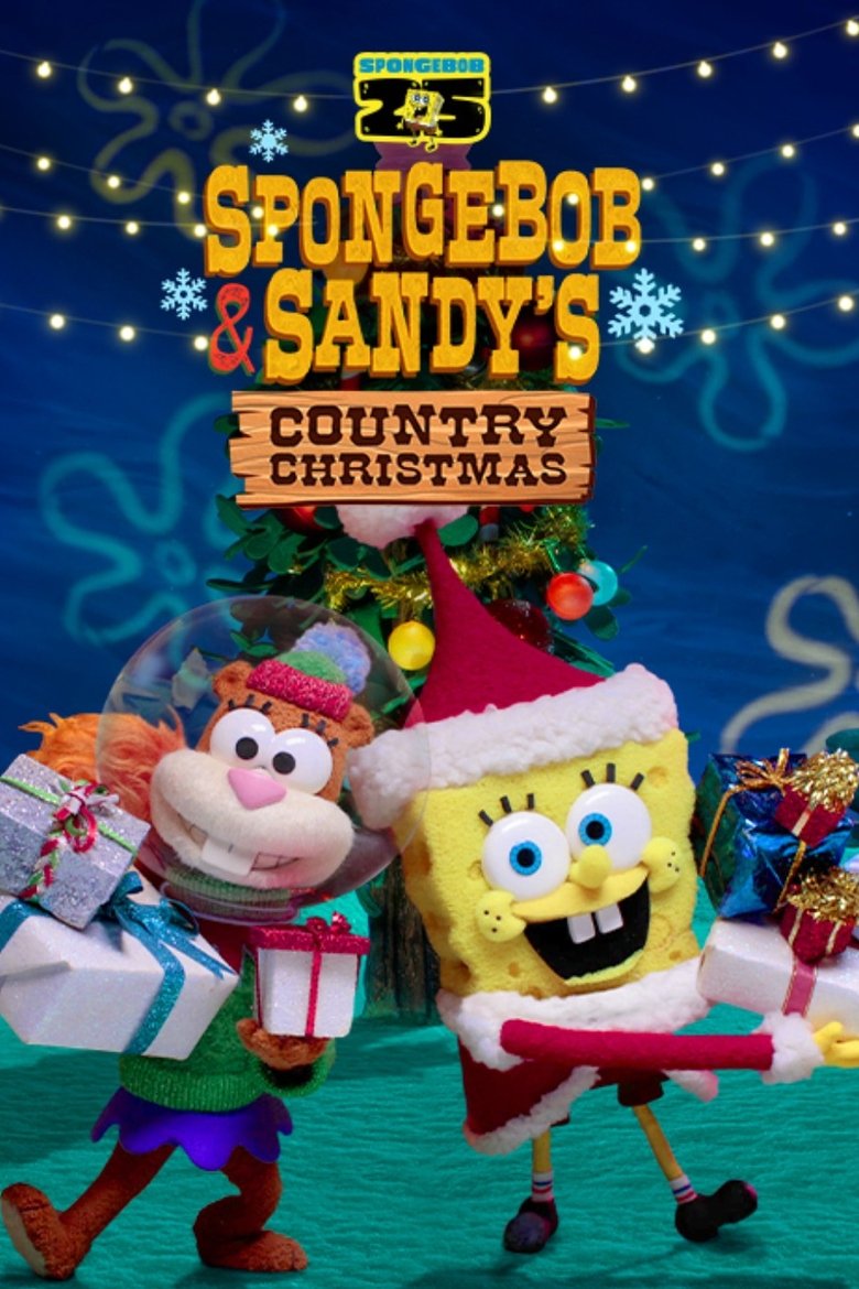 Poster of SpongeBob & Sandy's Country Christmas