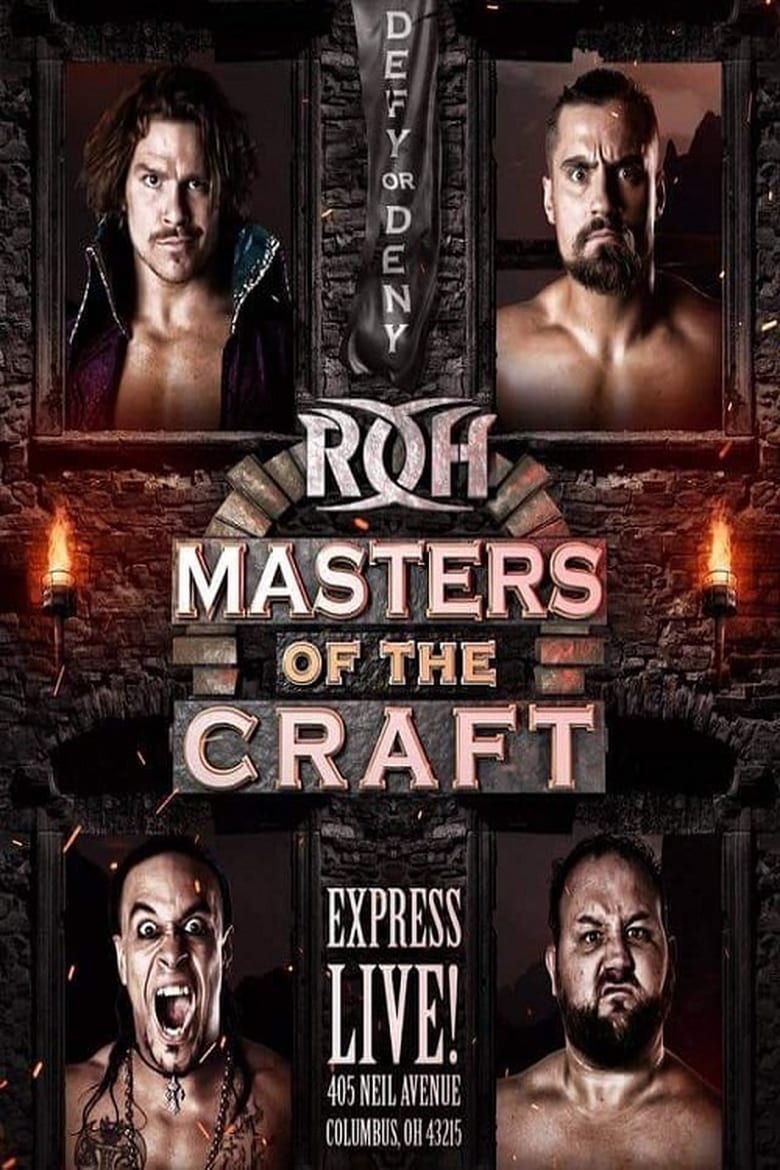 Poster of ROH: Masters of The Craft