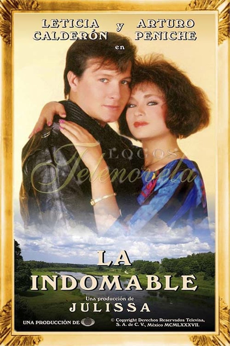 Poster of La indomable 1987