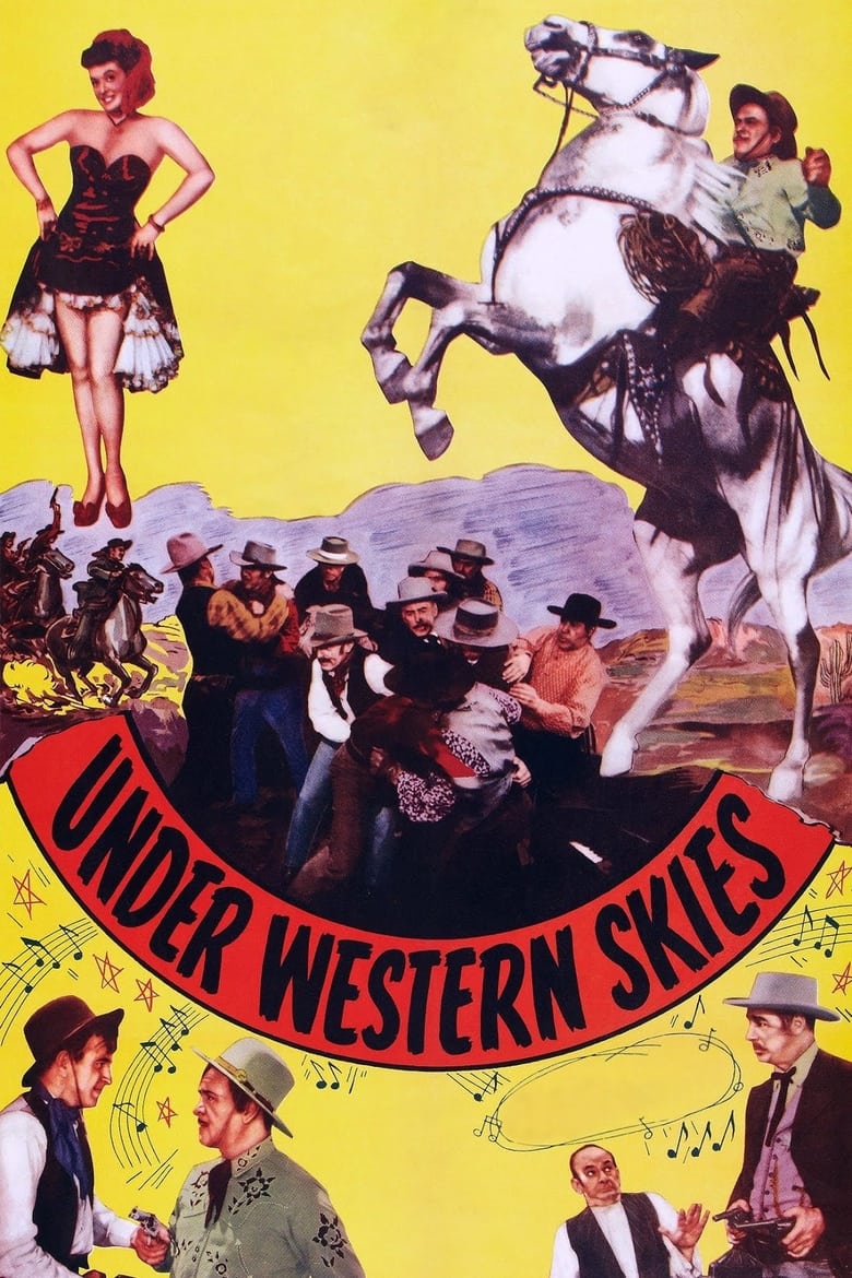 Poster of Under Western Skies
