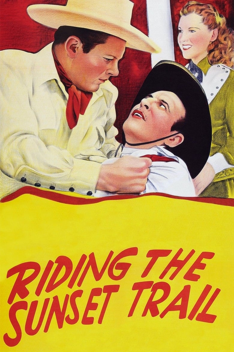Poster of Riding the Sunset Trail
