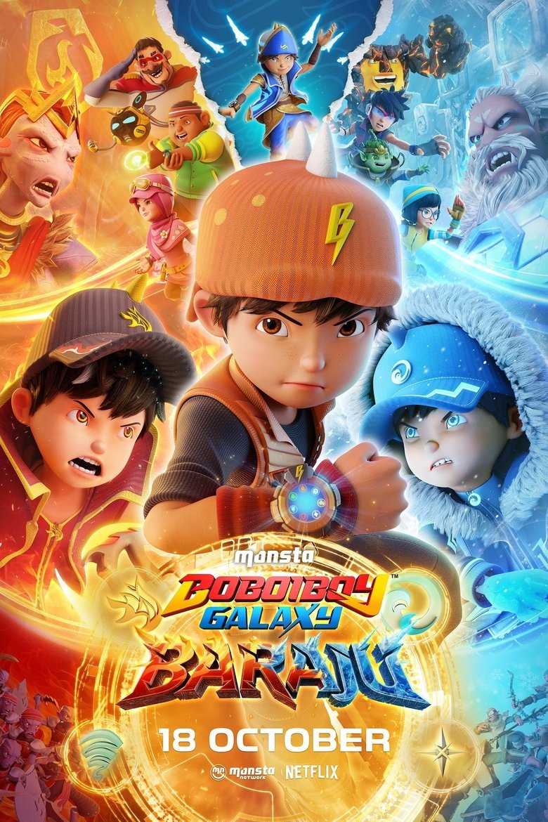Poster of Episodes in BoBoiBoy Galaxy - BoBoiBoy Galaxy Baraju - BoBoiBoy Galaxy Baraju