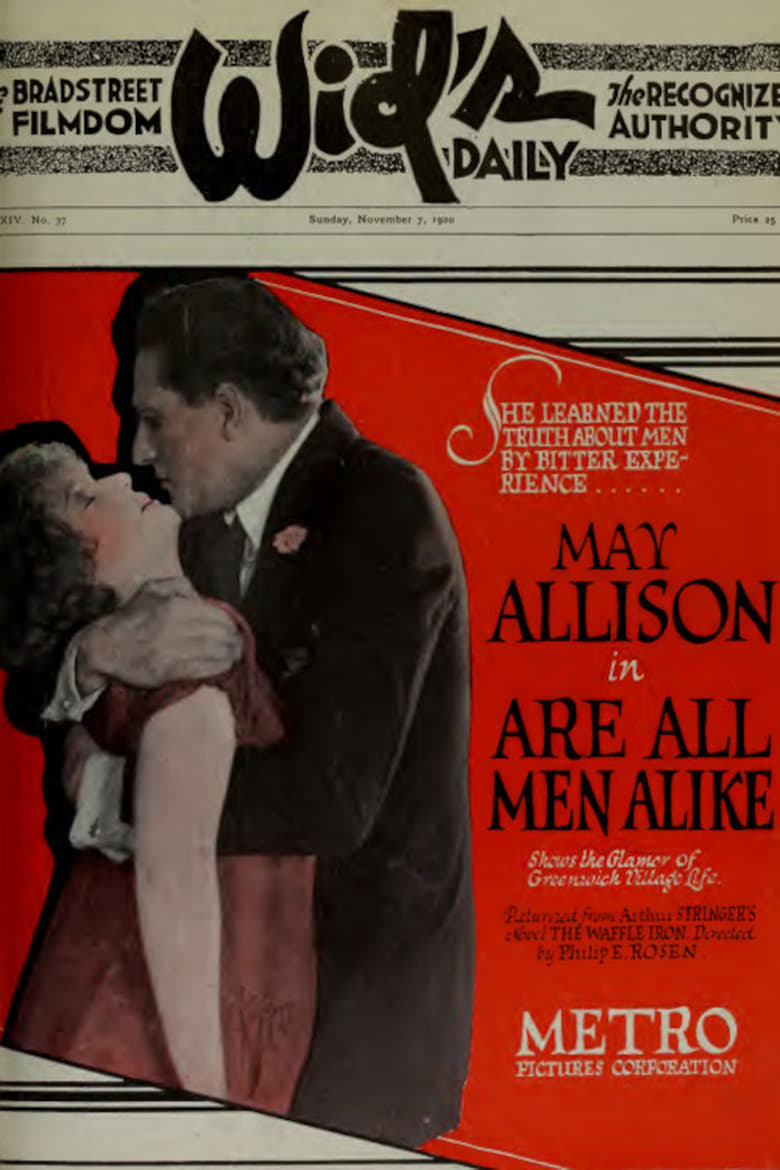 Poster of Are All Men Alike?