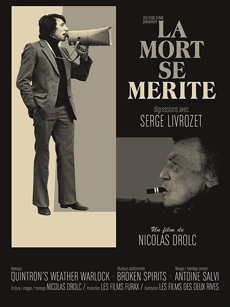 Poster of La mort se mérite - Digressions avec Serge Livrozet