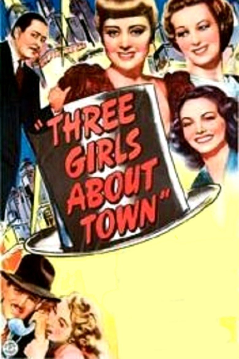 Poster of Three Girls About Town