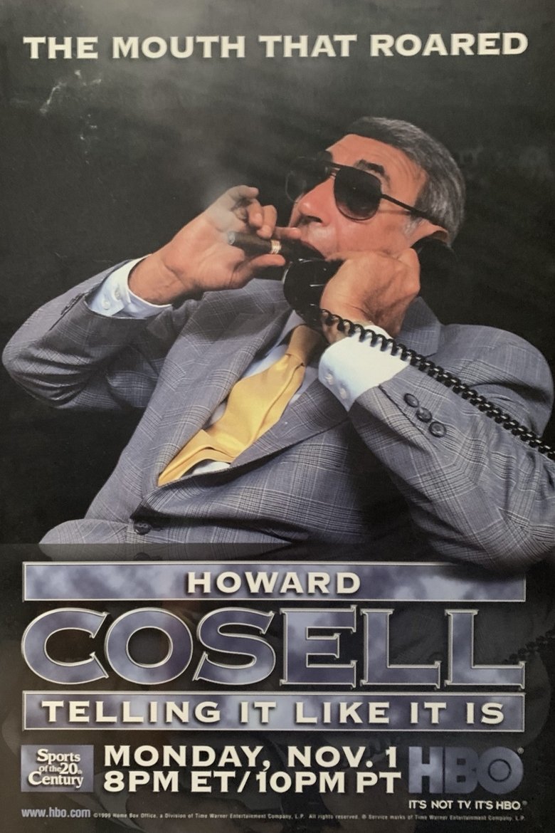 Poster of Howard Cosell: Telling It Like It Is