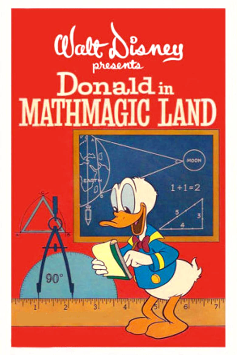 Poster of Donald in Mathmagic Land