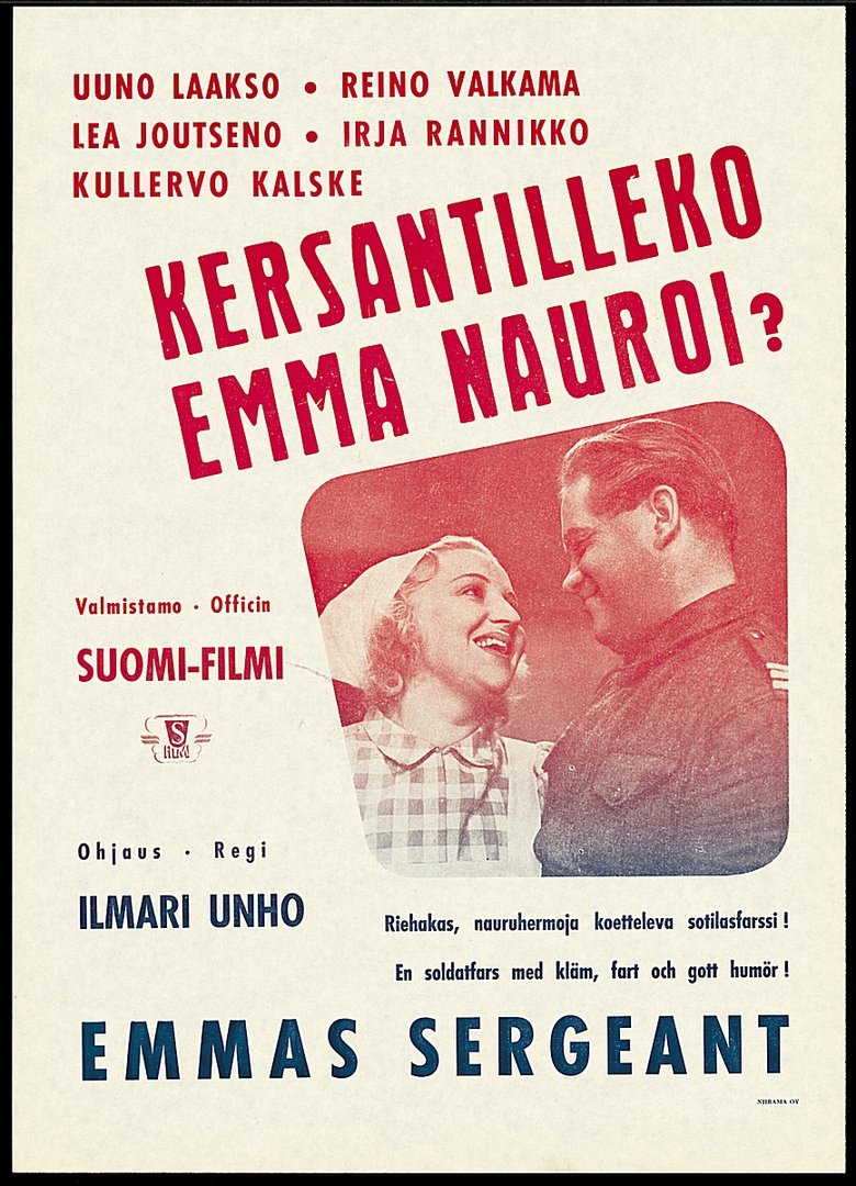 Poster of Kersantilleko Emma nauroi?