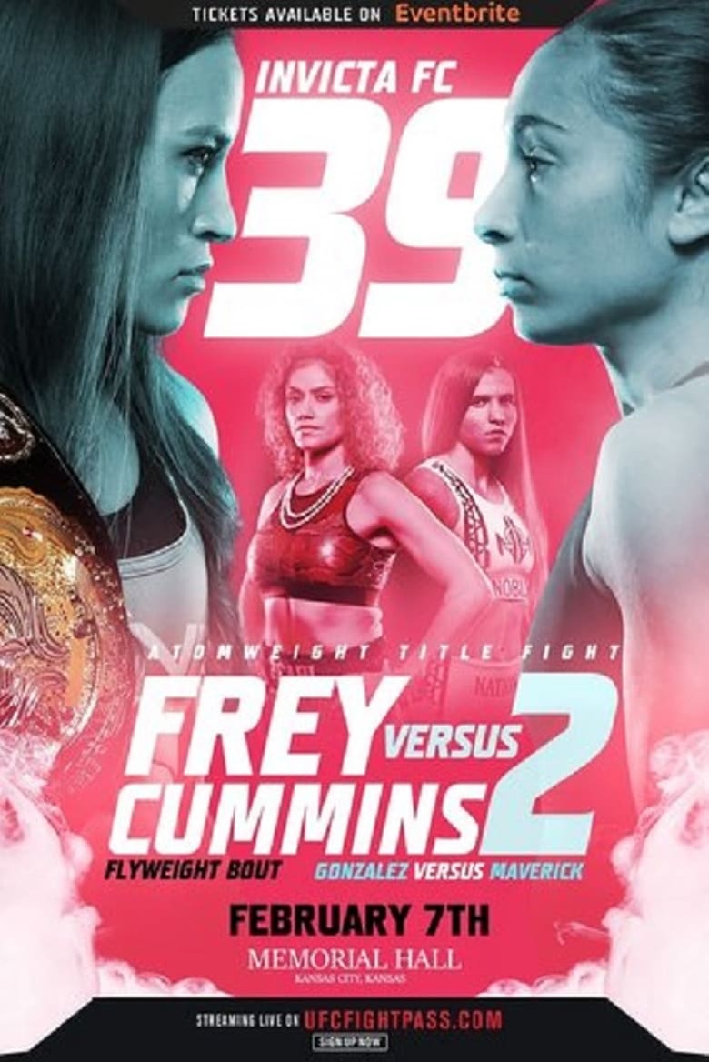 Poster of Invicta FC 39: Frey vs Cummins 2