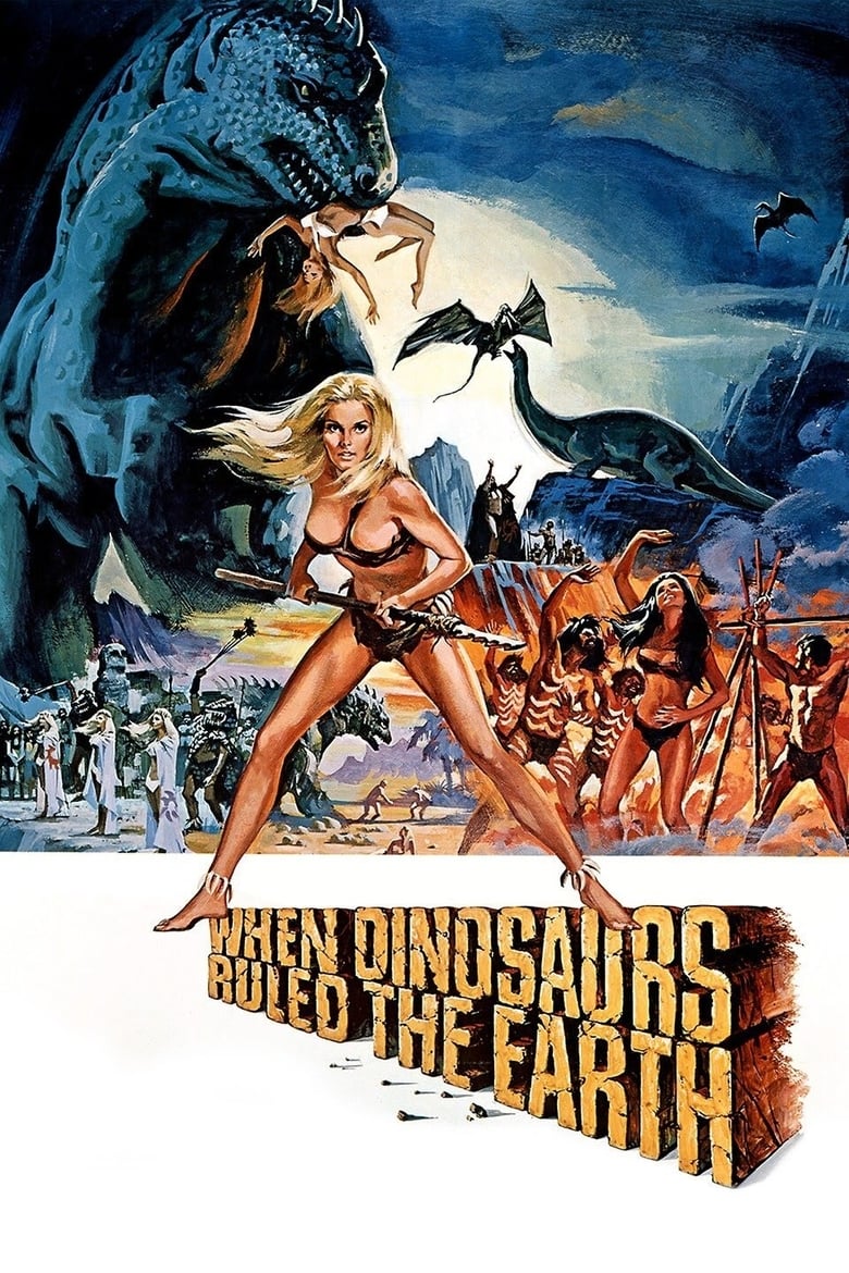 Poster of When Dinosaurs Ruled the Earth