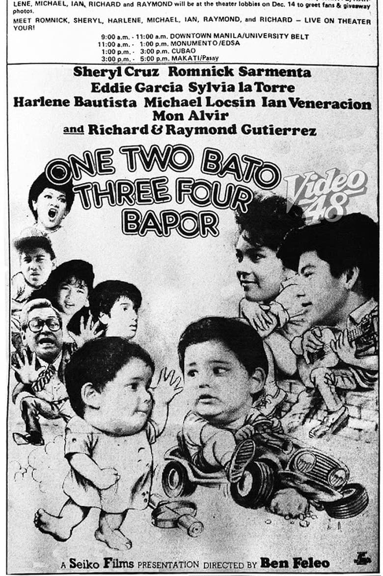 Poster of One Two Bato, Three Four Bapor