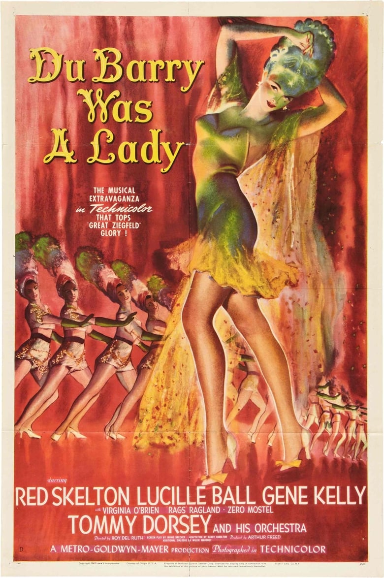 Poster of Du Barry Was a Lady