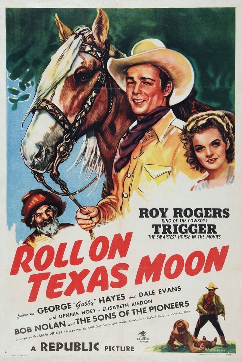 Poster of Roll on Texas Moon