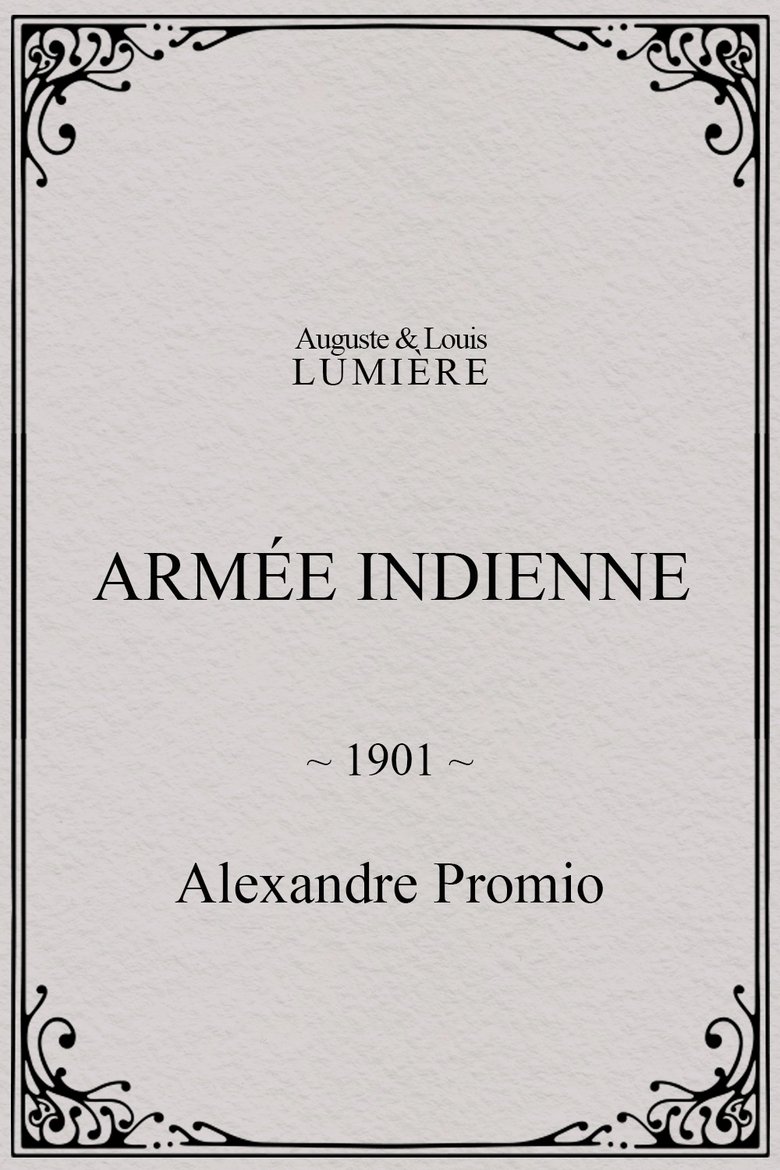 Poster of Armée indienne