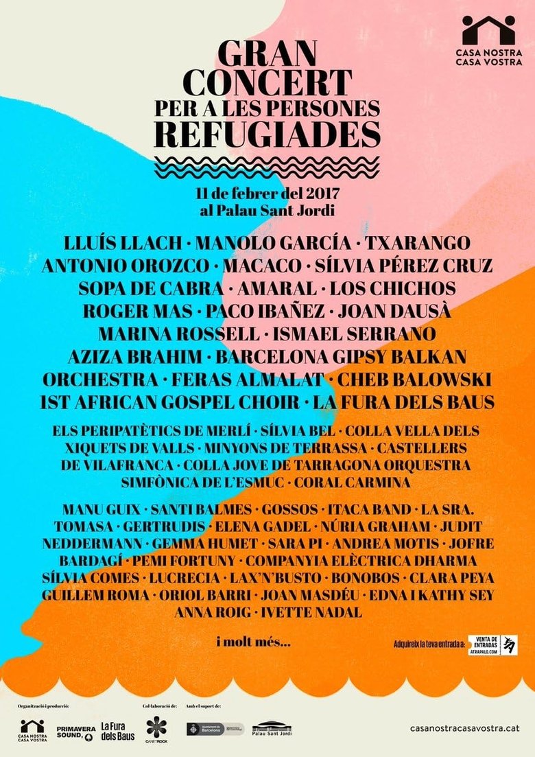 Poster of Concert "Volem acollir"