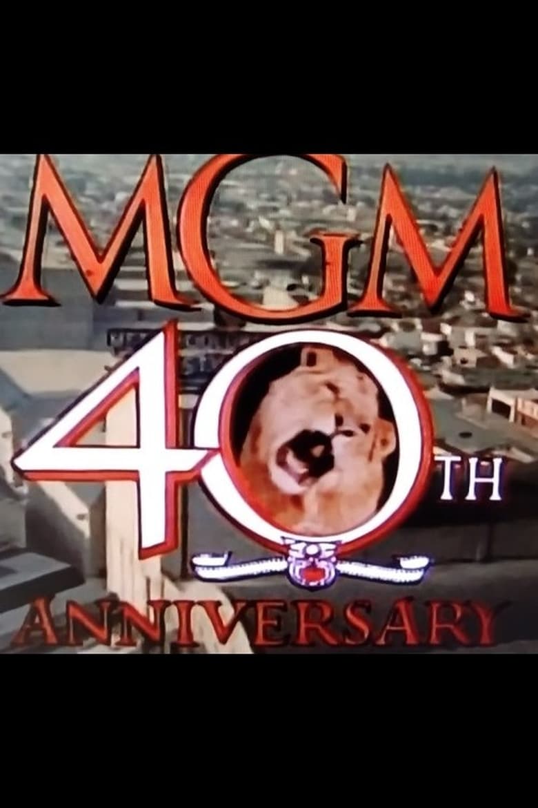Poster of MGM 40th Anniversary