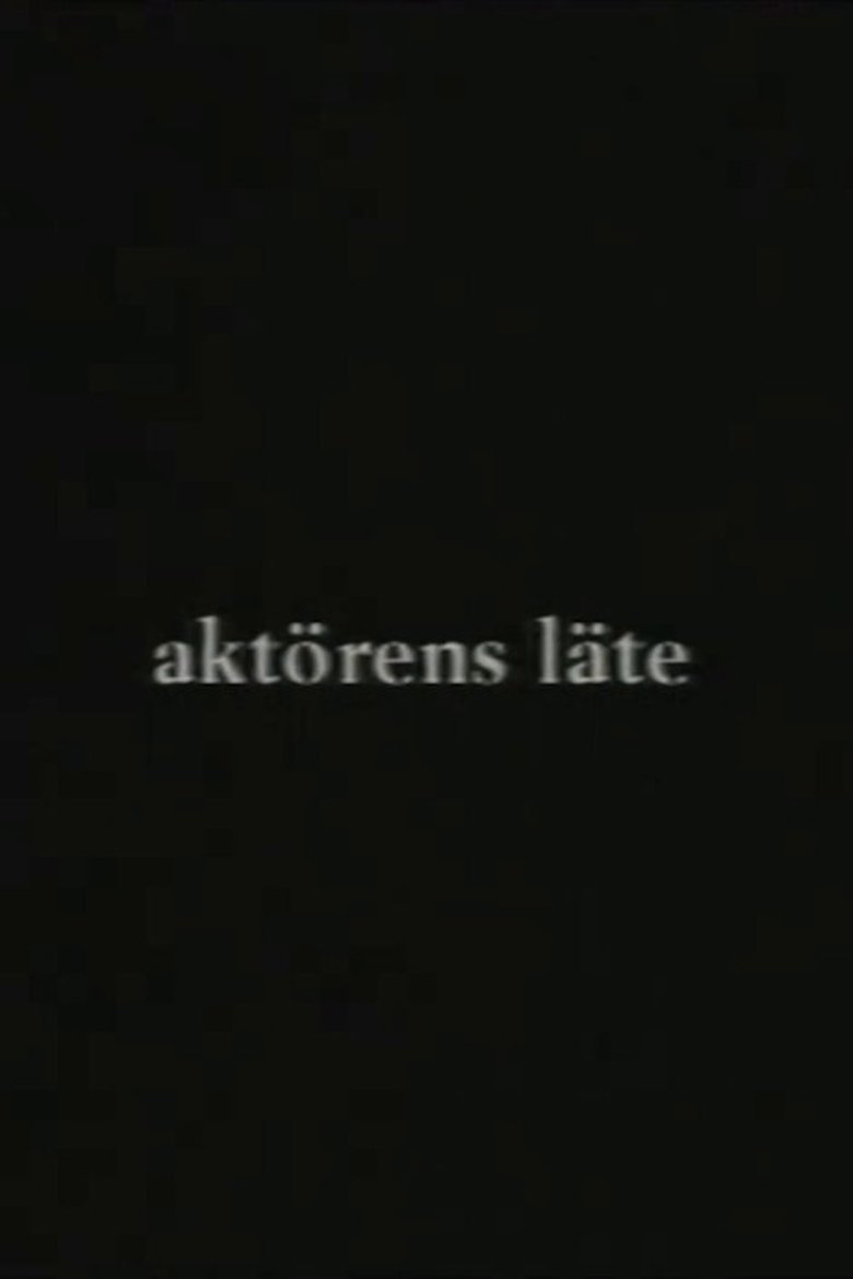 Poster of Aktörens läte