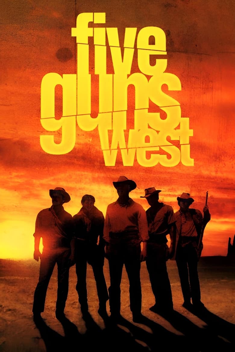 Poster of Five Guns West