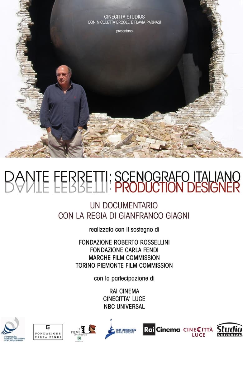 Poster of Dante Ferretti: Production Designer