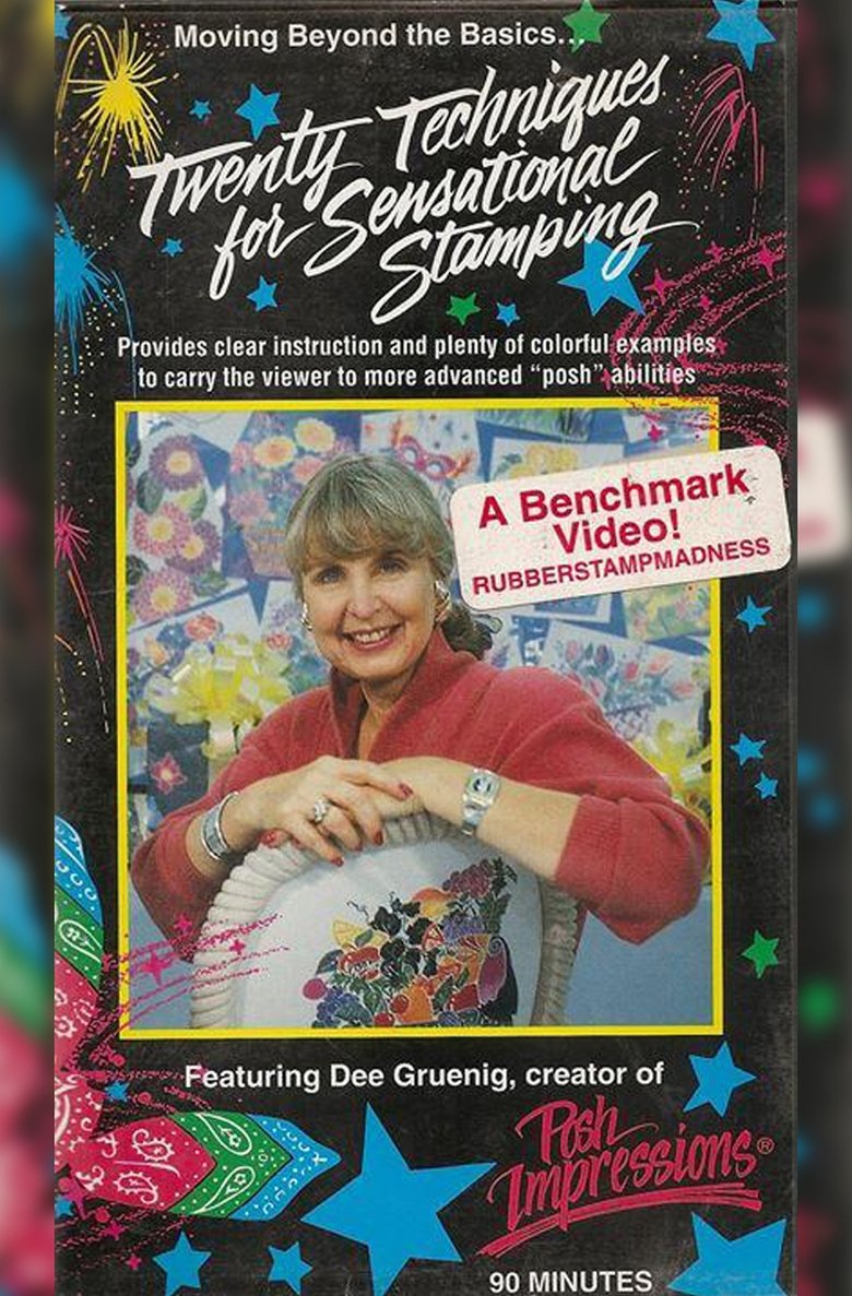 Poster of Twenty Techniques for Sensational Stamping