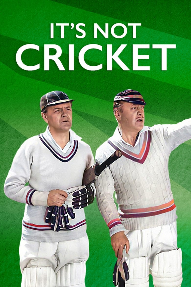 Poster of It's Not Cricket
