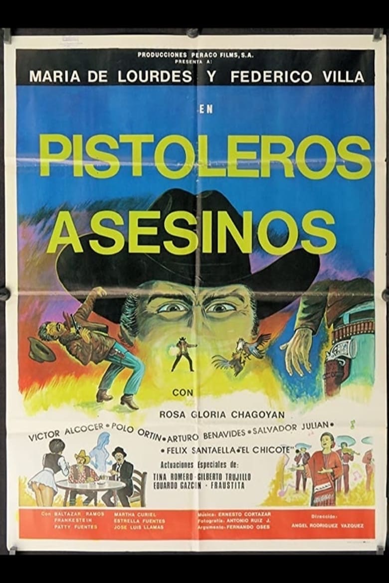 Poster of Pistoleros asesinos