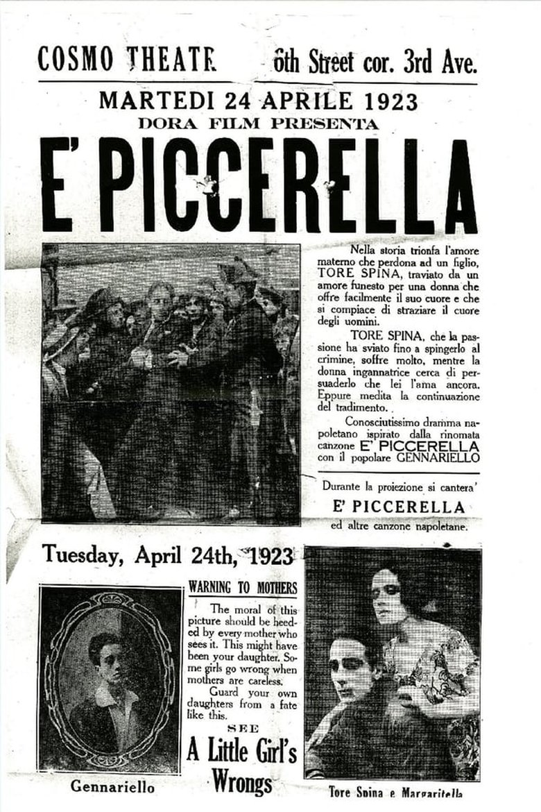 Poster of The Little Girl's Wrong