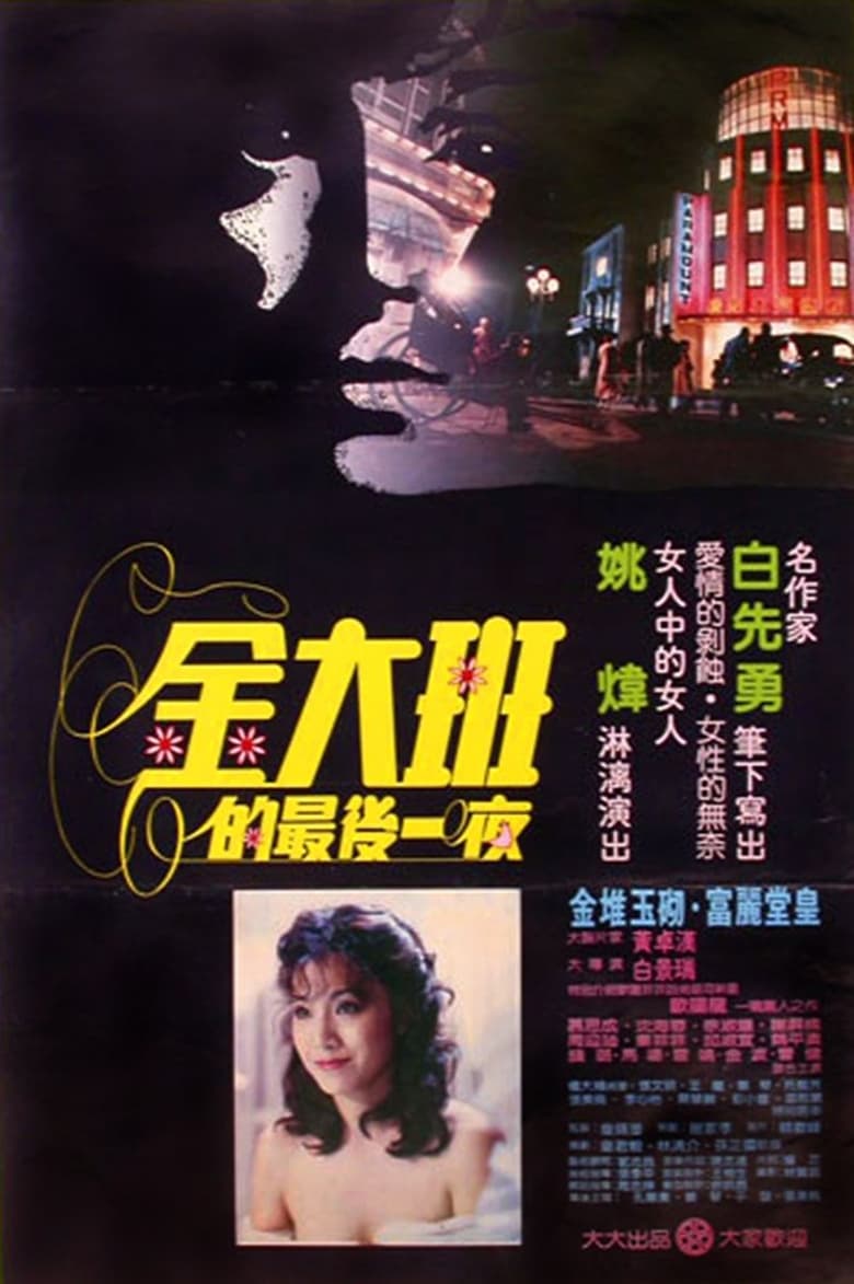 Poster of The Last Night of Madam Chin
