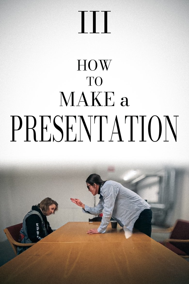 Poster of How to Make a Presentation - Part III