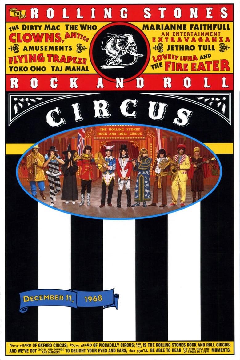 Poster of The Rolling Stones Rock and Roll Circus