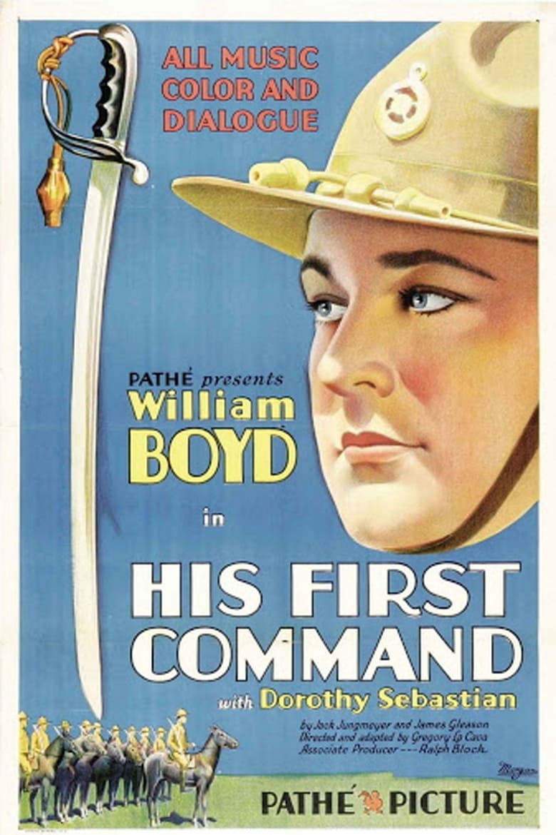 Poster of His First Command