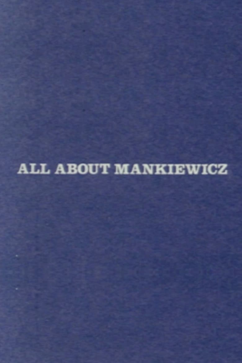 Poster of All About Mankiewicz