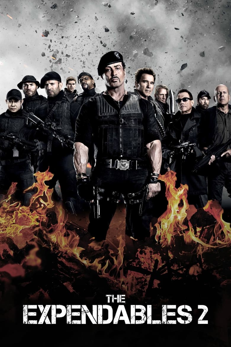 Poster of The Expendables 2