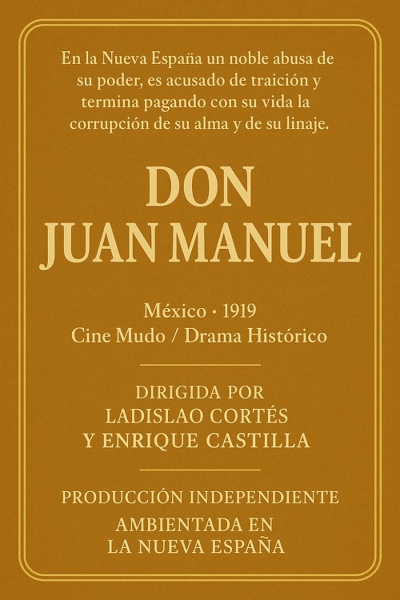 Poster of Don Juan Manuel