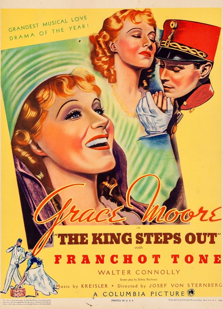 Poster of The King Steps Out