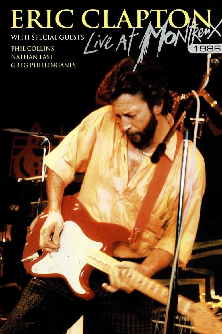 Poster of Eric Clapton - Live at Montreux 1986
