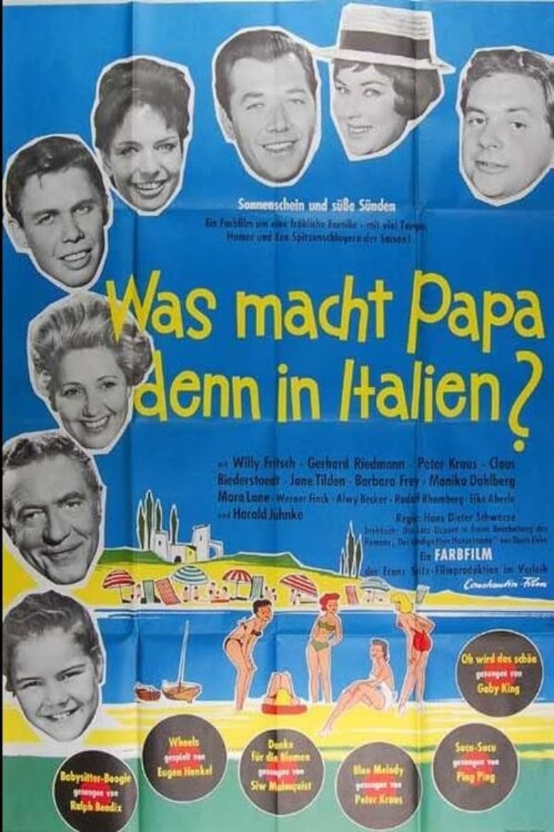 Poster of Was macht Papa denn in Italien?