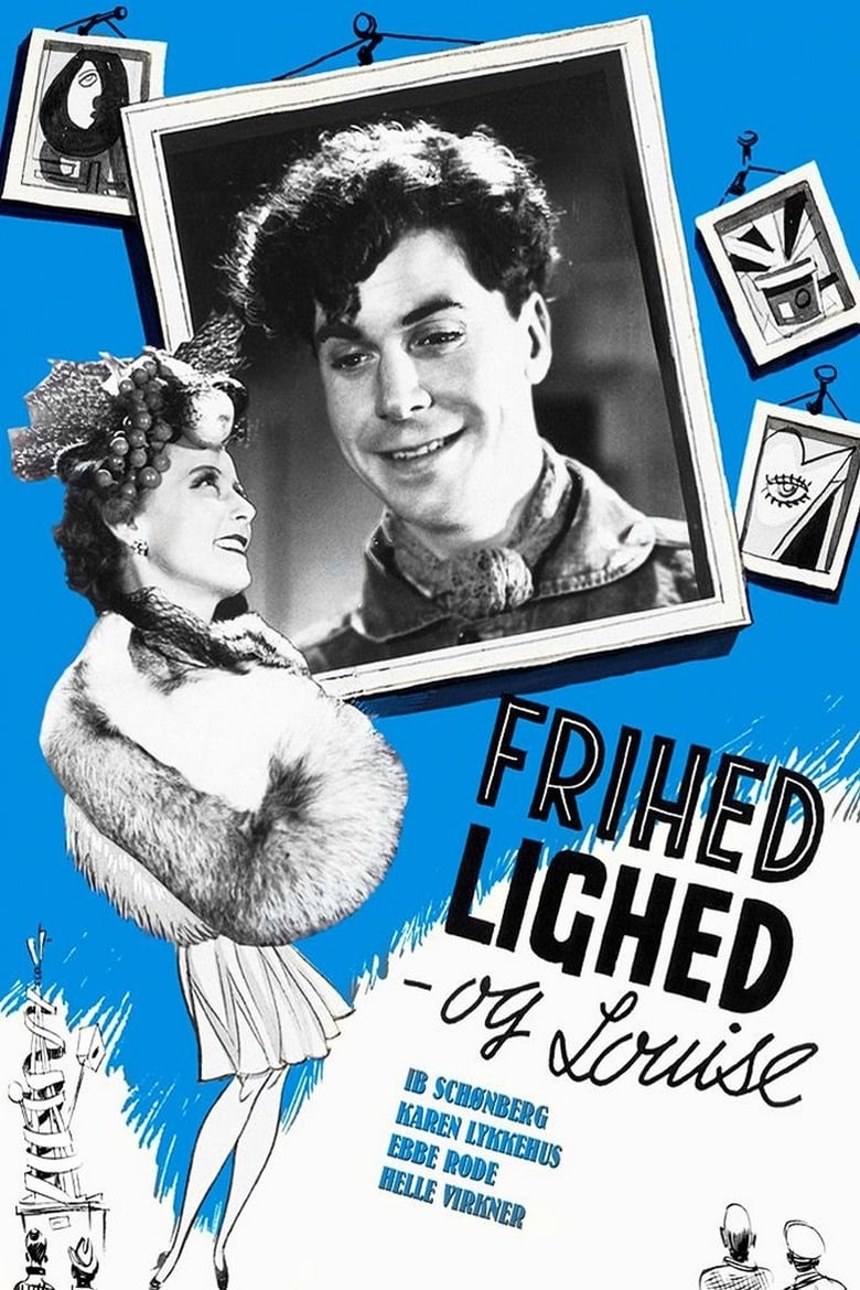 Poster of Frihed, lighed og Louise