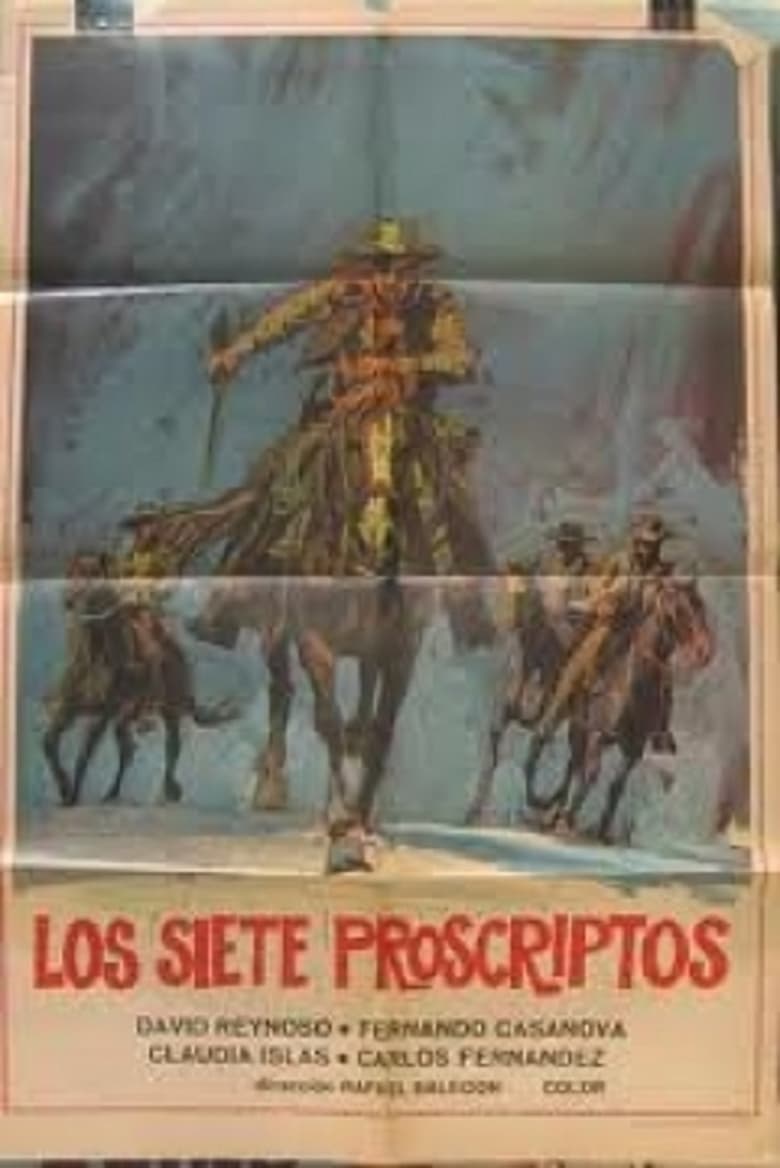 Poster of Los siete proscritos