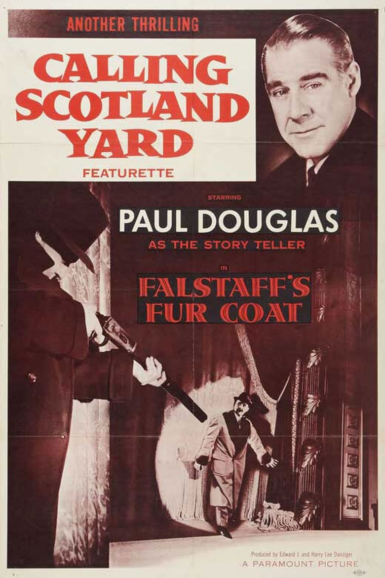 Poster of Calling Scotland Yard: Falstaff's Fur Coat