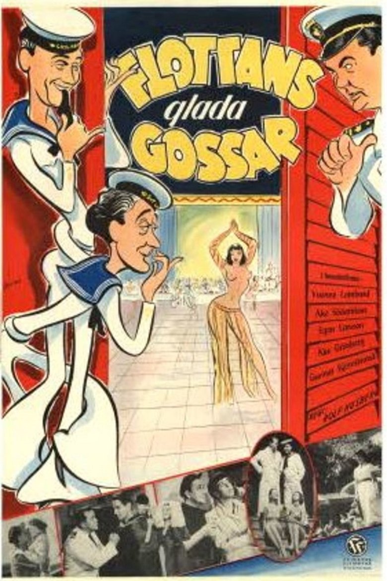 Poster of Flottans glada gossar